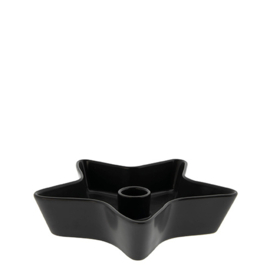 Candleholder Stervorm | Matt Black | 18 cm | Bastion Collections