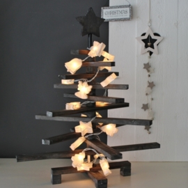 Kerstboom Hout Grijs