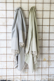 Plaid Stripes | Creme/Lichtgroen | IB Laursen