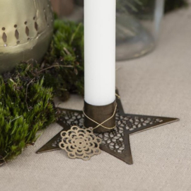 Candle Holder Star | 11 cm | f/candle Ø:2,2 cm | IB Laursen