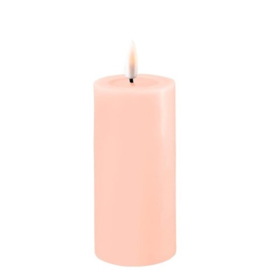 LED Kaars Light Pink | Ø:5 x 10 cm | Deluxe Homeart