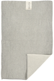 Handdoek | ALTUM | 40 x 60 Gebreid | Grijs | IB Laursen