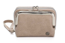 Portemonnee Vigo met Knip | Taupe | I'm Dutch
