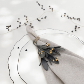 Mistletoe Hanger Small | Grey Leaves | Bastion Collections