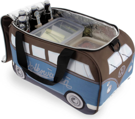 Koeltas VW T1 Bus Petrol/Bruin | 25 Liter