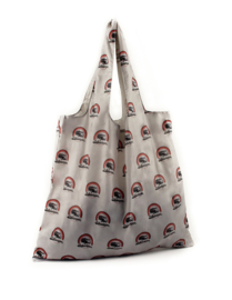 VW T1 Bus | Shopper Bag  | Logo Grijs