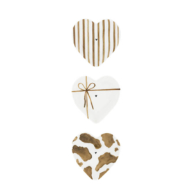 Spoon Holder Cow Print | Caramel/Brown | Bastion Collections