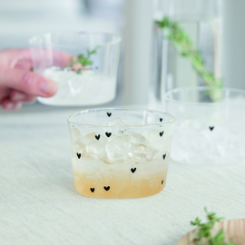 Drinkglas S Heart |  Natural Shape | 200 ml | Bastion Collections