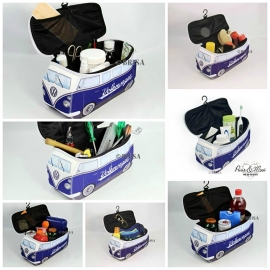 VW Bulli | Koeltas - Toilettas | Neoprene | Petrol/Bruin