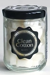 Zeep Hartjes in Potje | Clean Cotton Wit | Speciaal voor jou 
