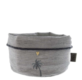 Breadbag Palmtree | Small | Zwart/Wit | Bastion Collections