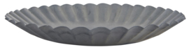 Candle Tray Grooved | Ø:16 cm | IB Laursen