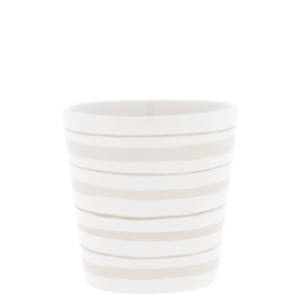 Mok | Watercolour Stripes | Titane | Bastion Collections