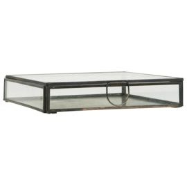 Glass Box met Deksel | Servethouder | 18x18 cm | IB Laursen