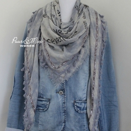 Shawl Remember Blauw