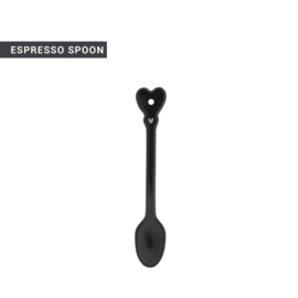 Lepel Espresso | 10 cm | Matt Black | Bastion Collections