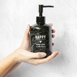 Soap Dispenser | Zwart | Happy Soap | Bastion Collections