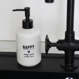 Soap Dispenser | Wit | Happy Soap | Bastion Collections