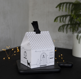 Gift Box Christmas House |  Bastion Collections