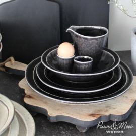 Soep & Pasta Bord | Antique Black Dunes | IB Laursen