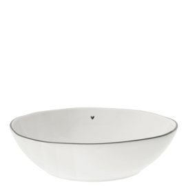Soup Plate | Little Heart | Debossed | Ø:21 cm | Bastion Collections