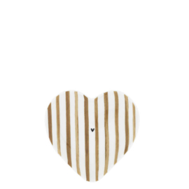 Spoon Holder Watercolour Stripes | Caramel/Brown | Bastion Collections