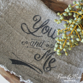 Shabby Doek | You and Me | 30 x 45