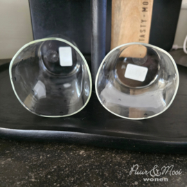 Drinkglas M Hearts all Over | Natural Shape | 300 ml | Bastion Collections