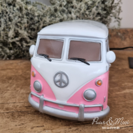 VW Ibiza PEACE  Busje Tafellamp Roze