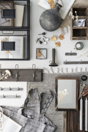 Vloerkleed Taupe/Grey Tones | 120x60 cm | IB Laursen
