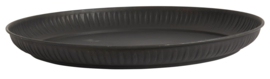 Tray Round Grooved | Ø:36 cm | Matt Zwart | IB Laursen