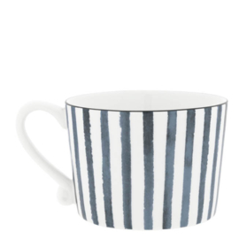 Mok Large Big Stripe | Iris Blue | Bastion Collections