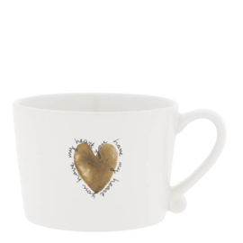 Mok Large Big Heart | Brown | Bastion Collections