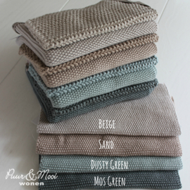 Keuken Handdoek | Dusty Green |  Gebreid | Ib Laursen