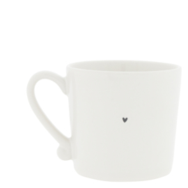 Mok | Just love | Wit/Zwart | Bastion Collections