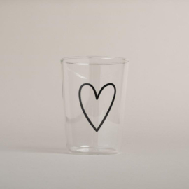 Drinkglas Hart Zwart | 450 ml | Eulenschnitt