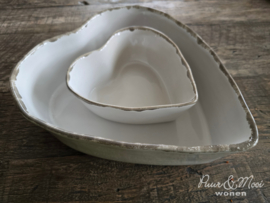 Hartvorm Ovenschaal Small | Keusches Fräulein | Lisara