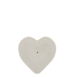 Spoon Holder Heart Daisies | Titane/Zwart | Bastion Collections