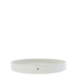 Tray Round White | Large Ø:25 cm | Bastion Collections