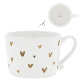 Mok Large Little Hearts | Brown | Bastion Collections