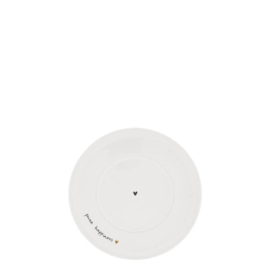 Schotel voor Mok Small | Pure Happiness |  13,5 cm | Caramel | Bastion Collections