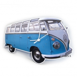 VW Classic | Wandklok | Blauw 