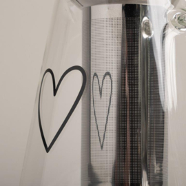 Theepot Glas Hart | 1200 ml | Eulenschnitt
