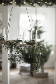 Candle Holder STAR f/Christmas Tree | voor Smalle Kaarsjes | IB laursen