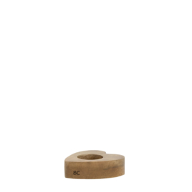 Eierdop Heart | Hout | Bastion Collections
