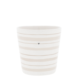 Mok | Watercolour Stripes | Titane | Bastion Collections