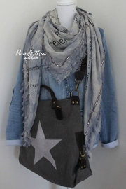 Shawl Remember Blauw