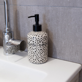 Soap Dispenser | Confetti  | Titane/Zwart | Bastion Collections