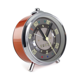 VW T1 Bus | Speedometer Clock/Wekker | Rood | In Giftbox
