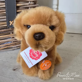 Golden Retriever 15 cm Zittend | Goud | Hermann Teddy Original